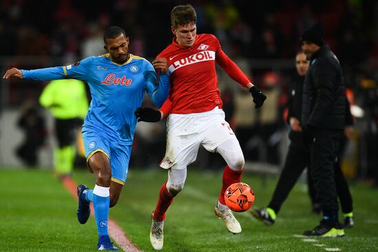 Russia Soccer Europa League Spartak - Napoli