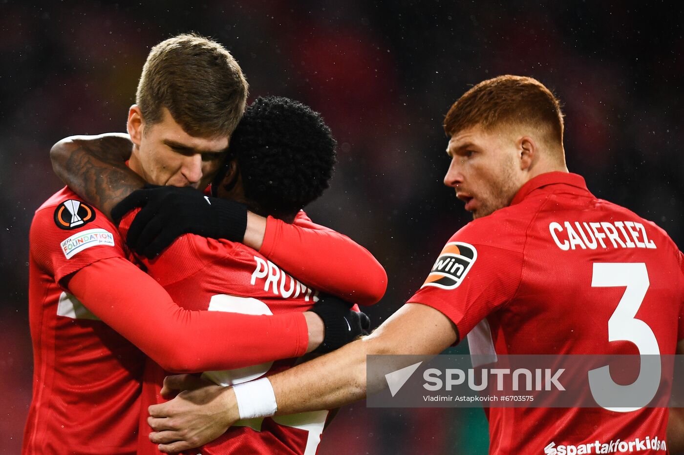 Russia Soccer Europa League Spartak - Napoli