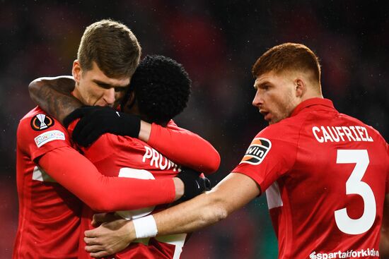 Russia Soccer Europa League Spartak - Napoli
