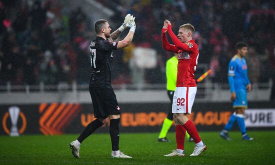 Russia Soccer Europa League Spartak - Napoli