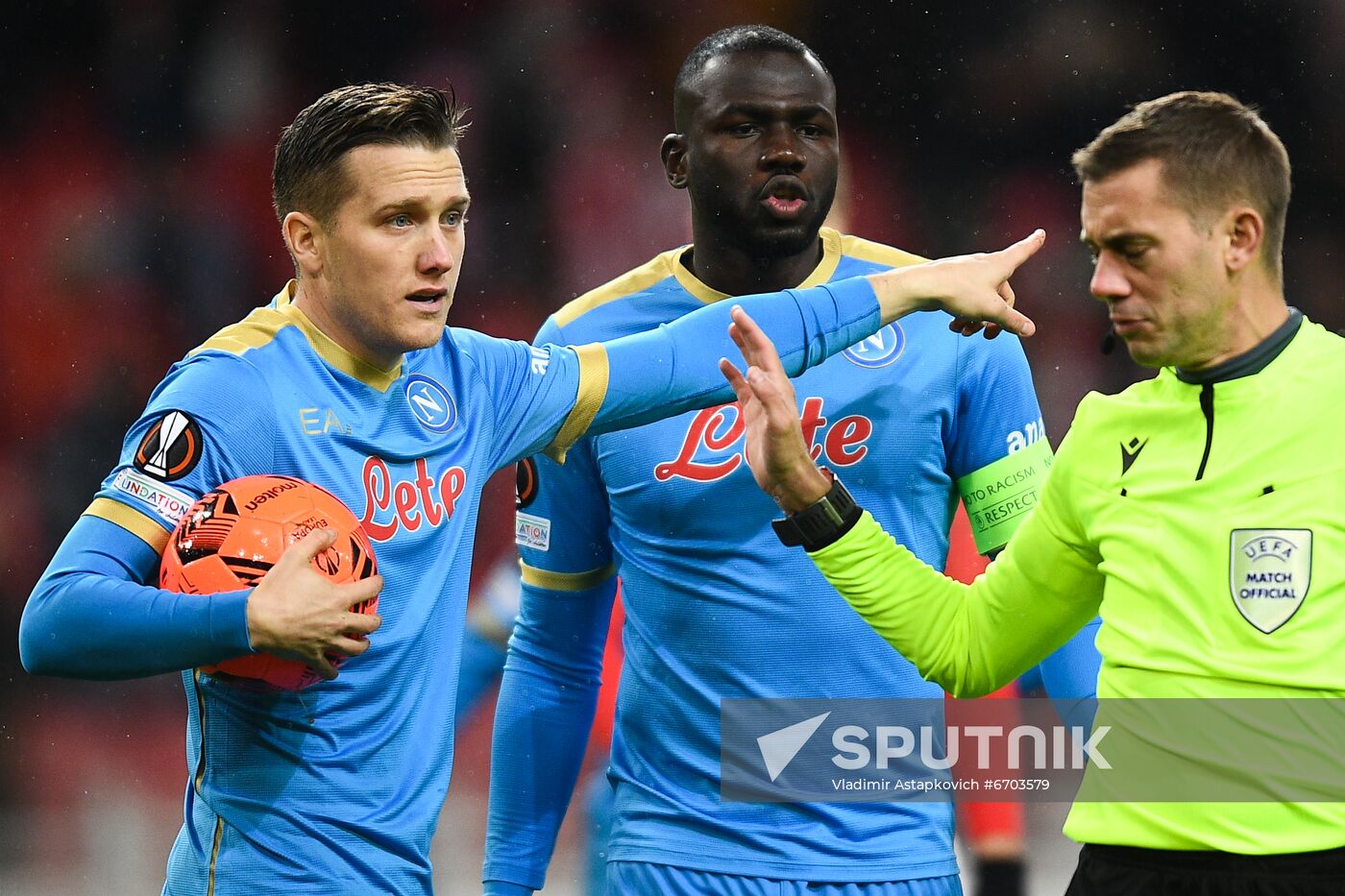 Russia Soccer Europa League Spartak - Napoli