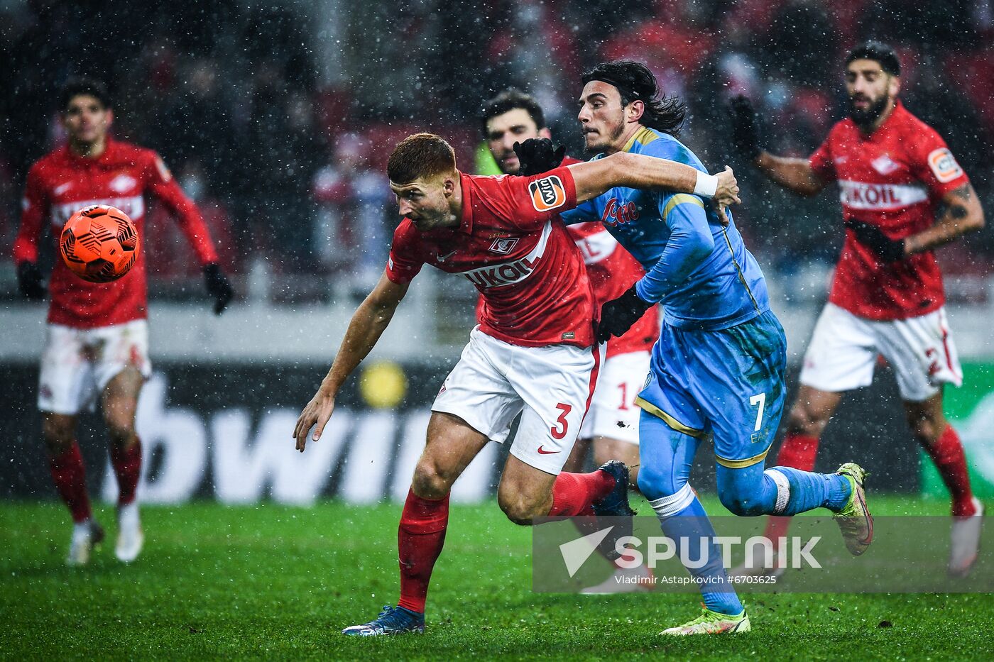 Russia Soccer Europa League Spartak - Napoli