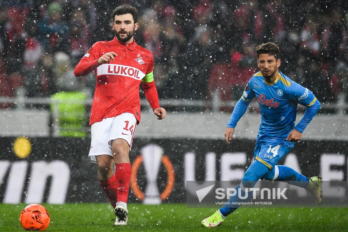 Russia Soccer Europa League Spartak - Napoli