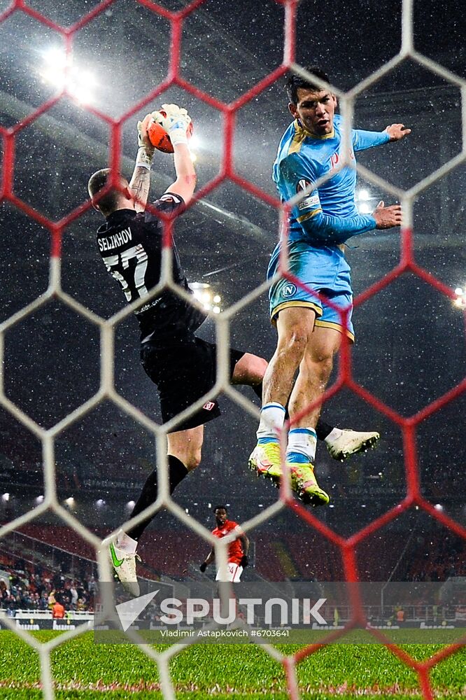 Russia Soccer Europa League Spartak - Napoli