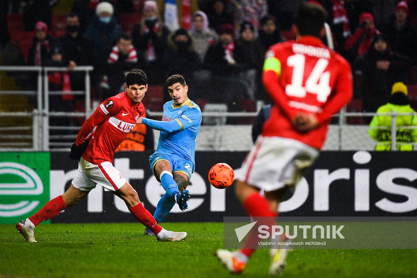 Russia Soccer Europa League Spartak - Napoli