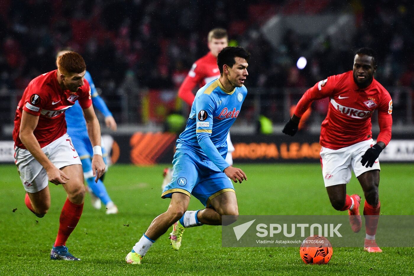 Russia Soccer Europa League Spartak - Napoli