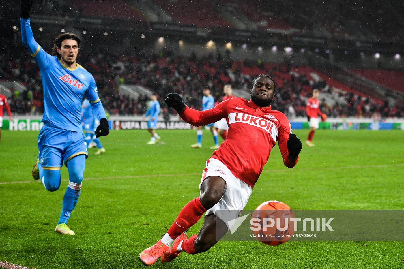 Russia Soccer Europa League Spartak - Napoli