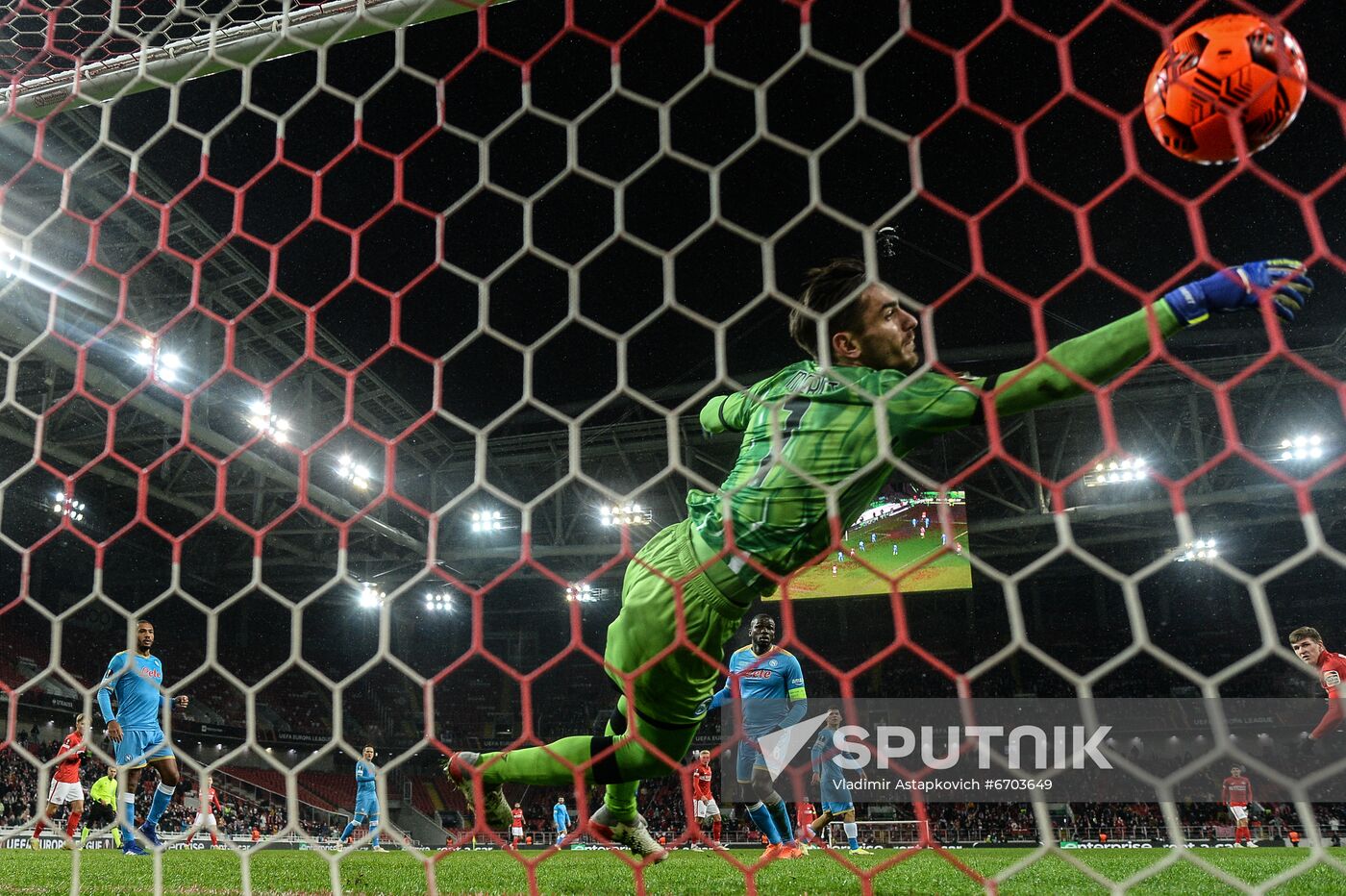 Russia Soccer Europa League Spartak - Napoli