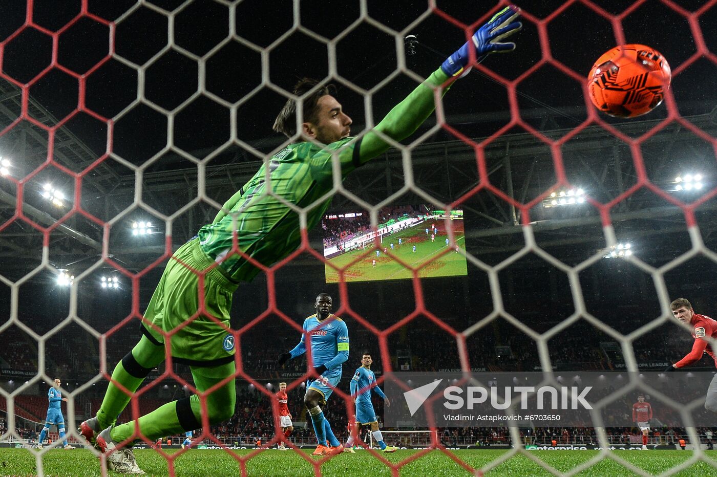 Russia Soccer Europa League Spartak - Napoli