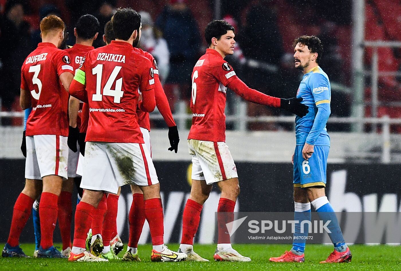 Russia Soccer Europa League Spartak - Napoli