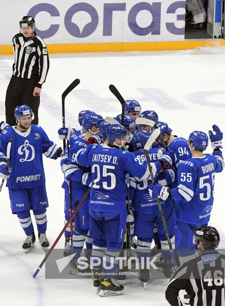 Russia Ice Hockey Kontinental League Dynamo - Traktor