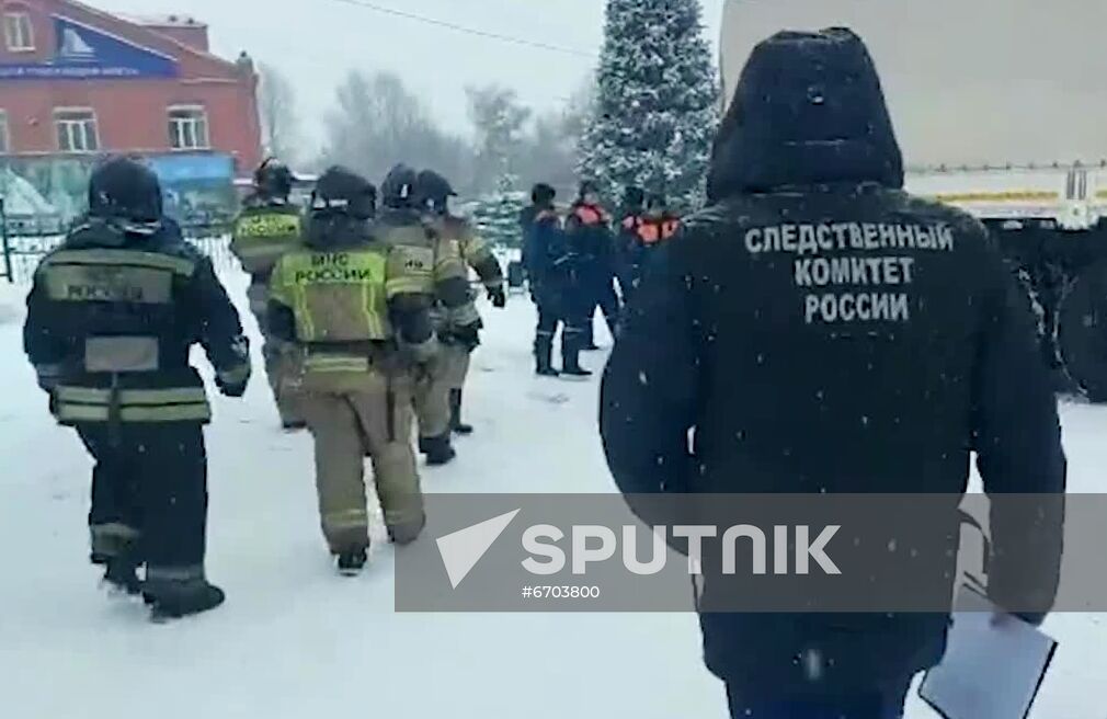 Russia Coal Mine Fire