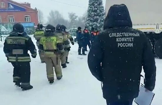 Russia Coal Mine Fire