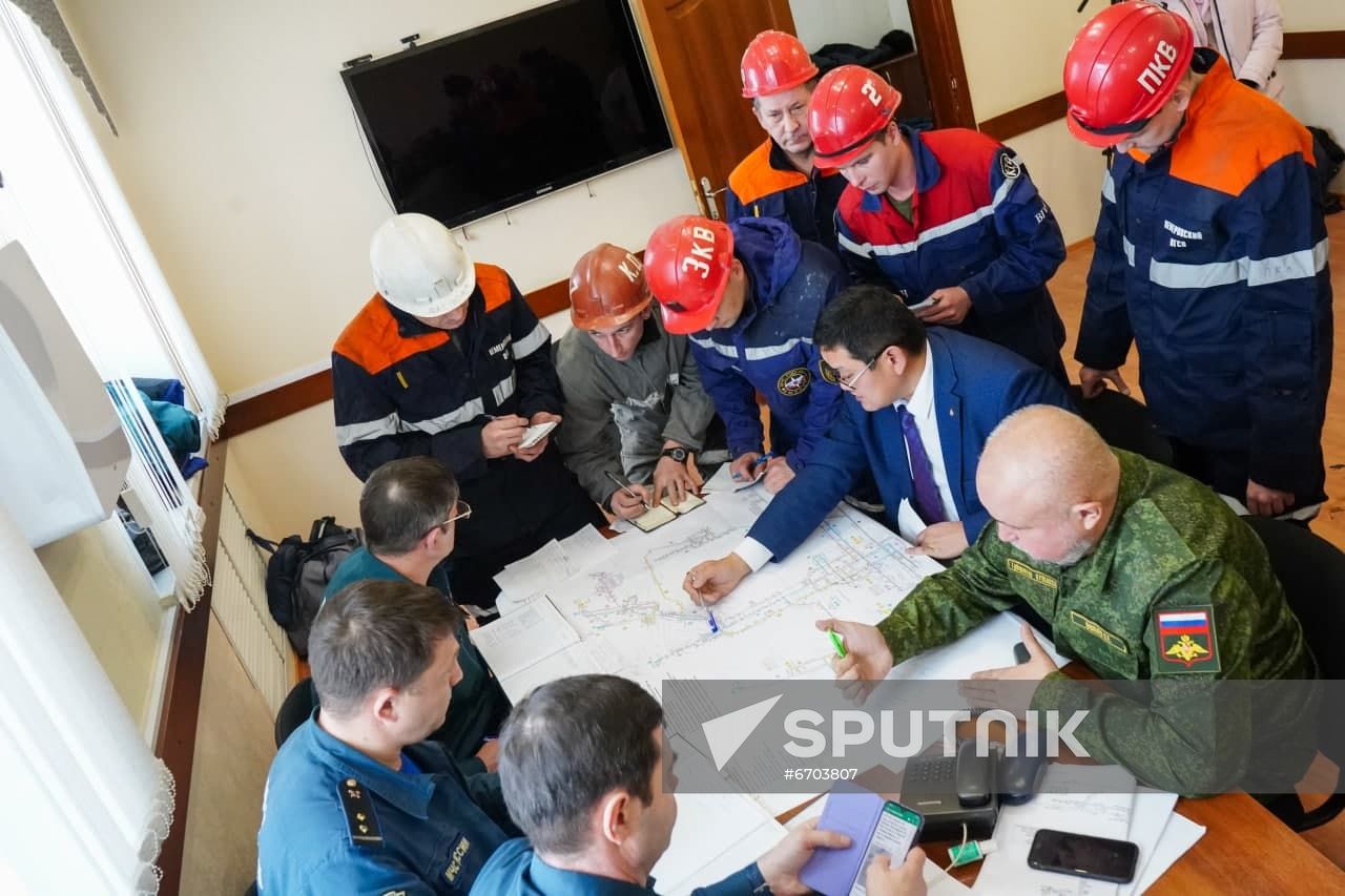 Russia Coal Mine Fire