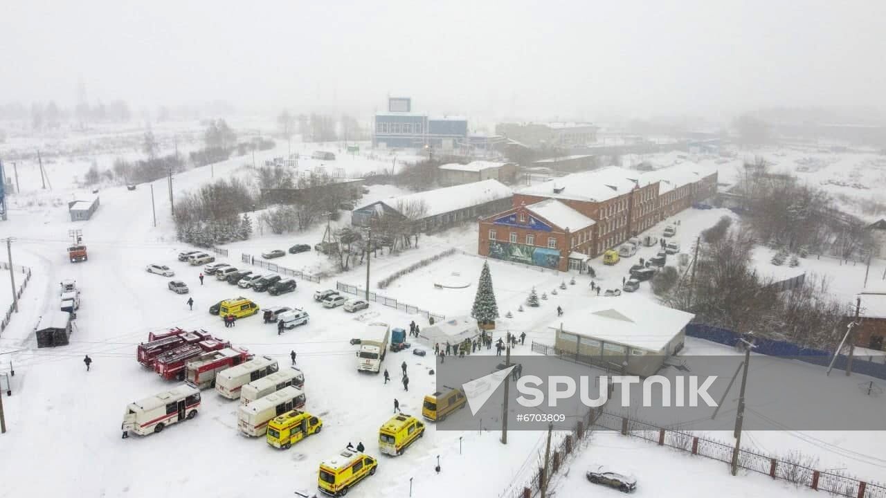 Russia Coal Mine Fire