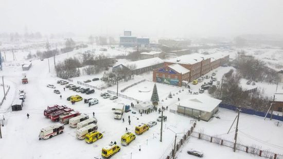 Russia Coal Mine Fire