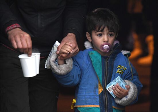 Belarus Poland Border Refugees