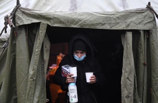 Belarus Poland Border Refugees