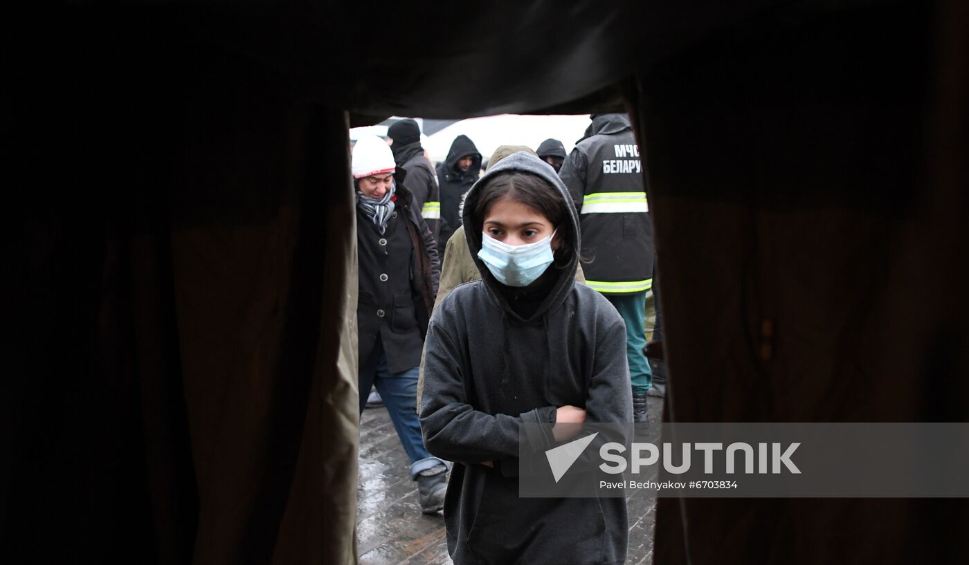 Belarus Poland Border Refugees