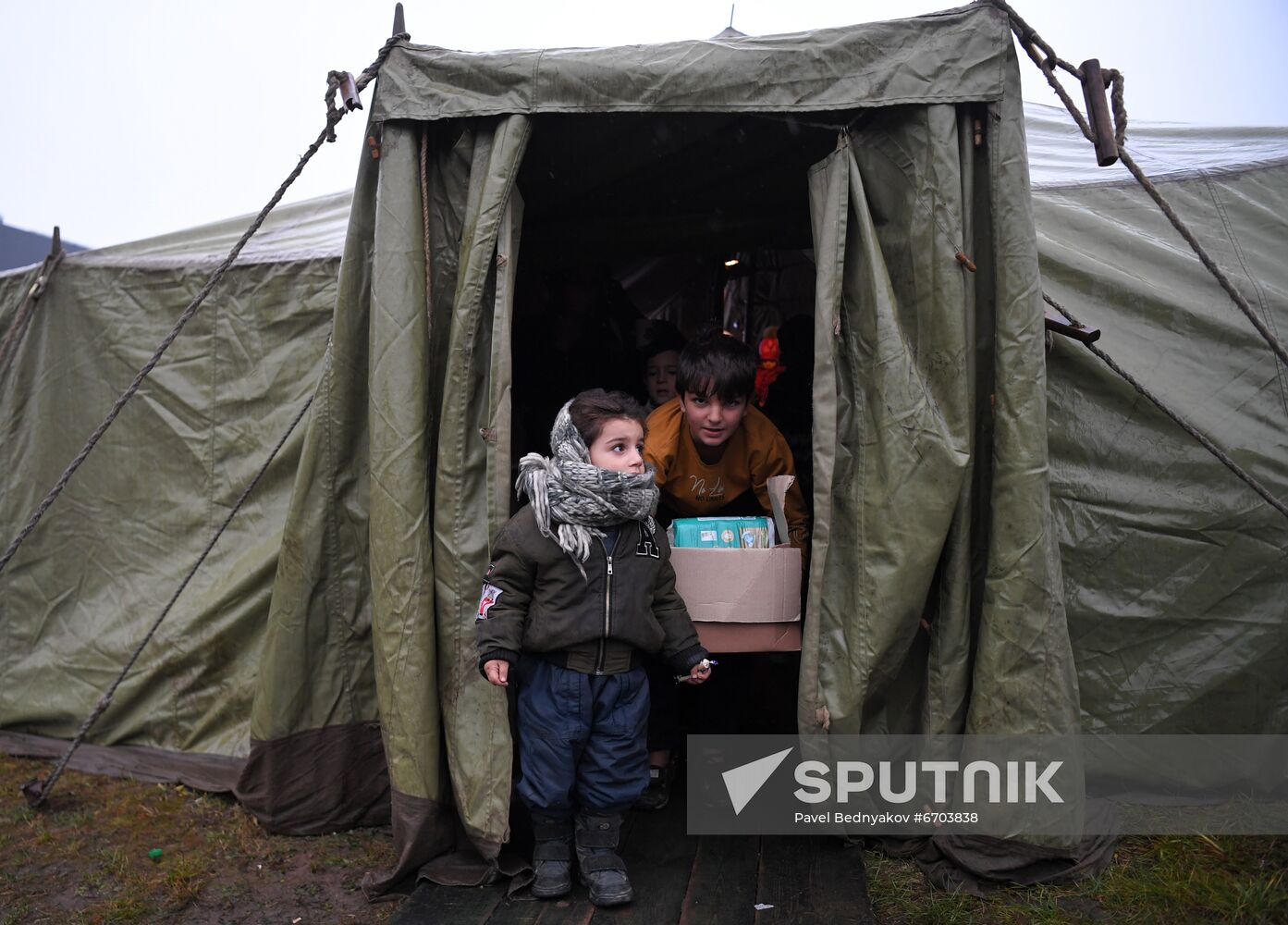 Belarus Poland Border Refugees