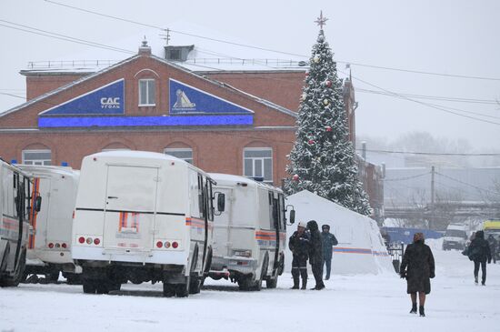 Russia Coal Mine Fire