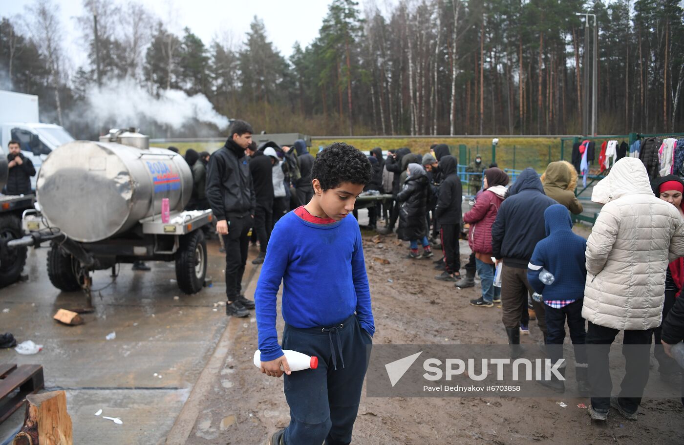 Belarus Poland Border Refugees