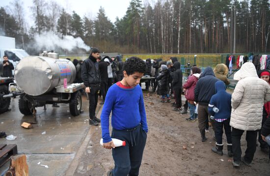 Belarus Poland Border Refugees