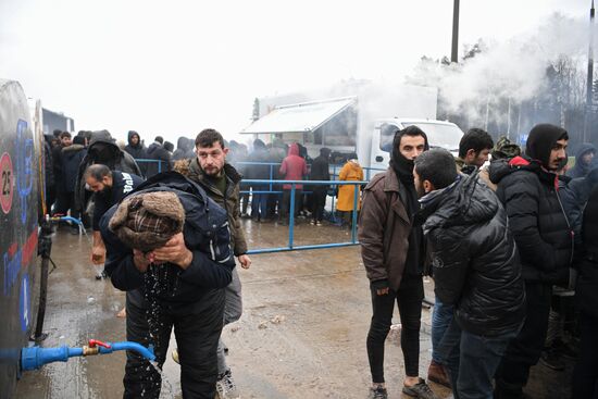 Belarus Poland Border Refugees