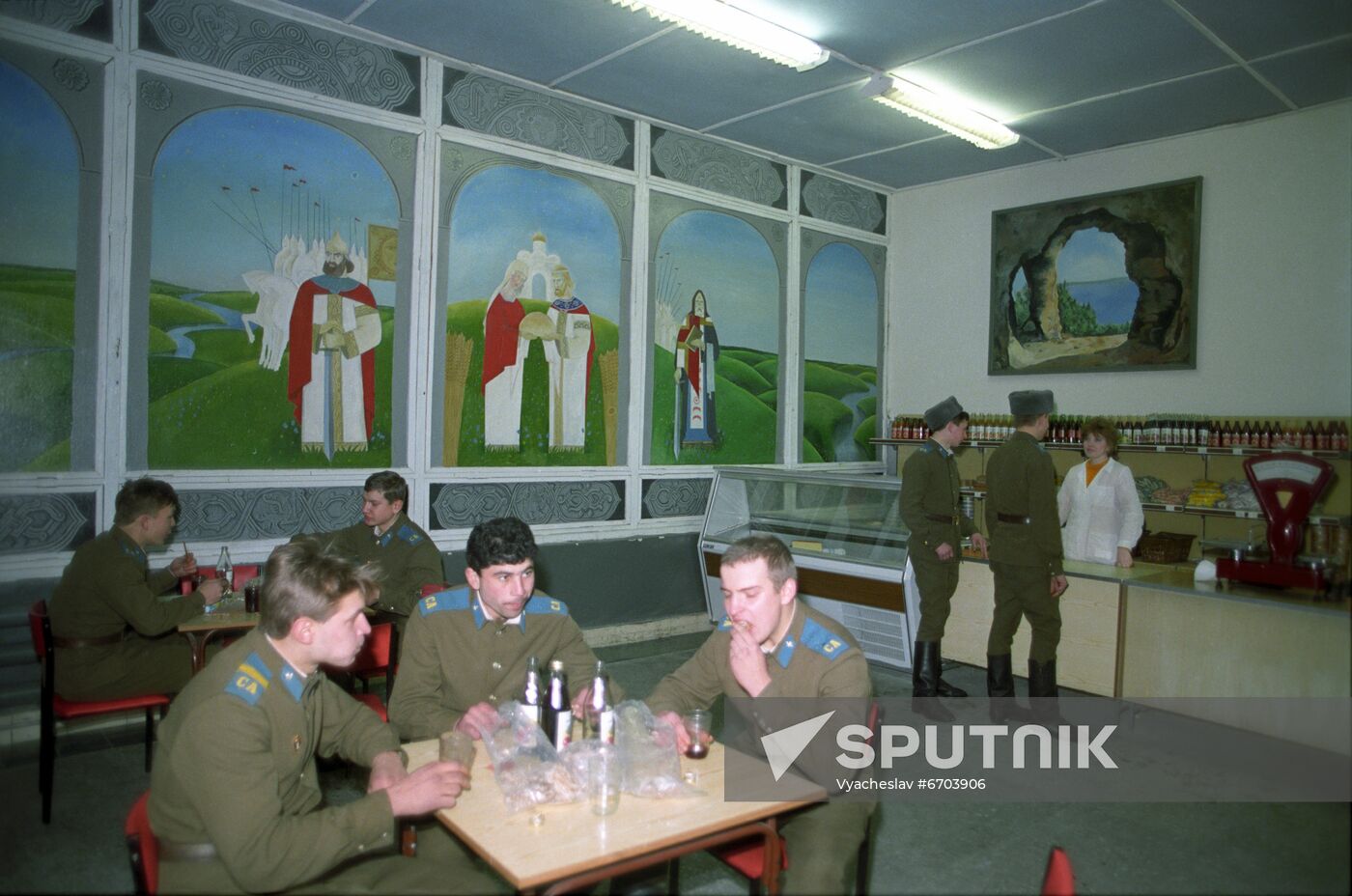 Airborne assault unit of USSR Armed Forces in Poland