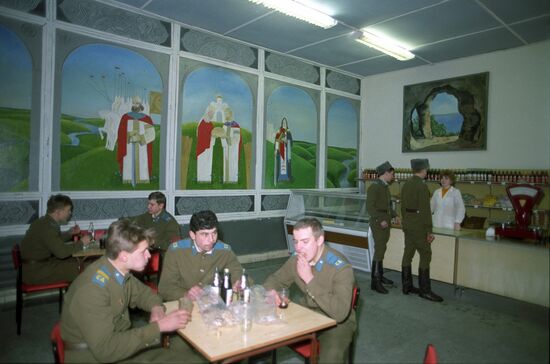 Airborne assault unit of USSR Armed Forces in Poland
