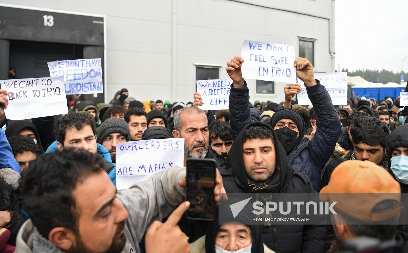 Belarus Poland Border Refugees