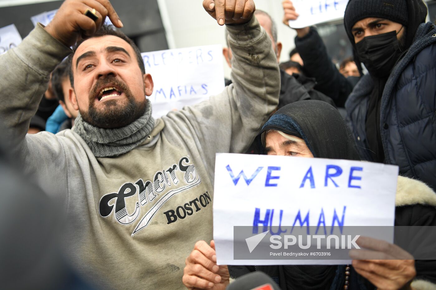 Belarus Poland Border Refugees