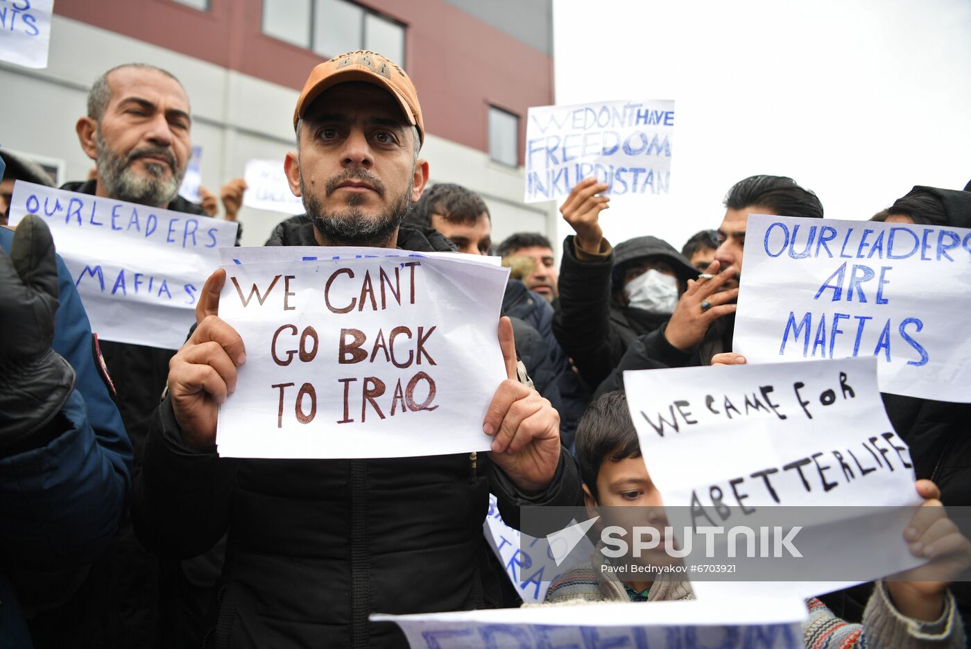 Belarus Poland Border Refugees