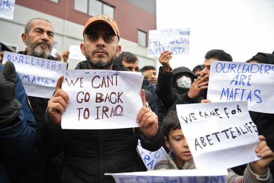 Belarus Poland Border Refugees