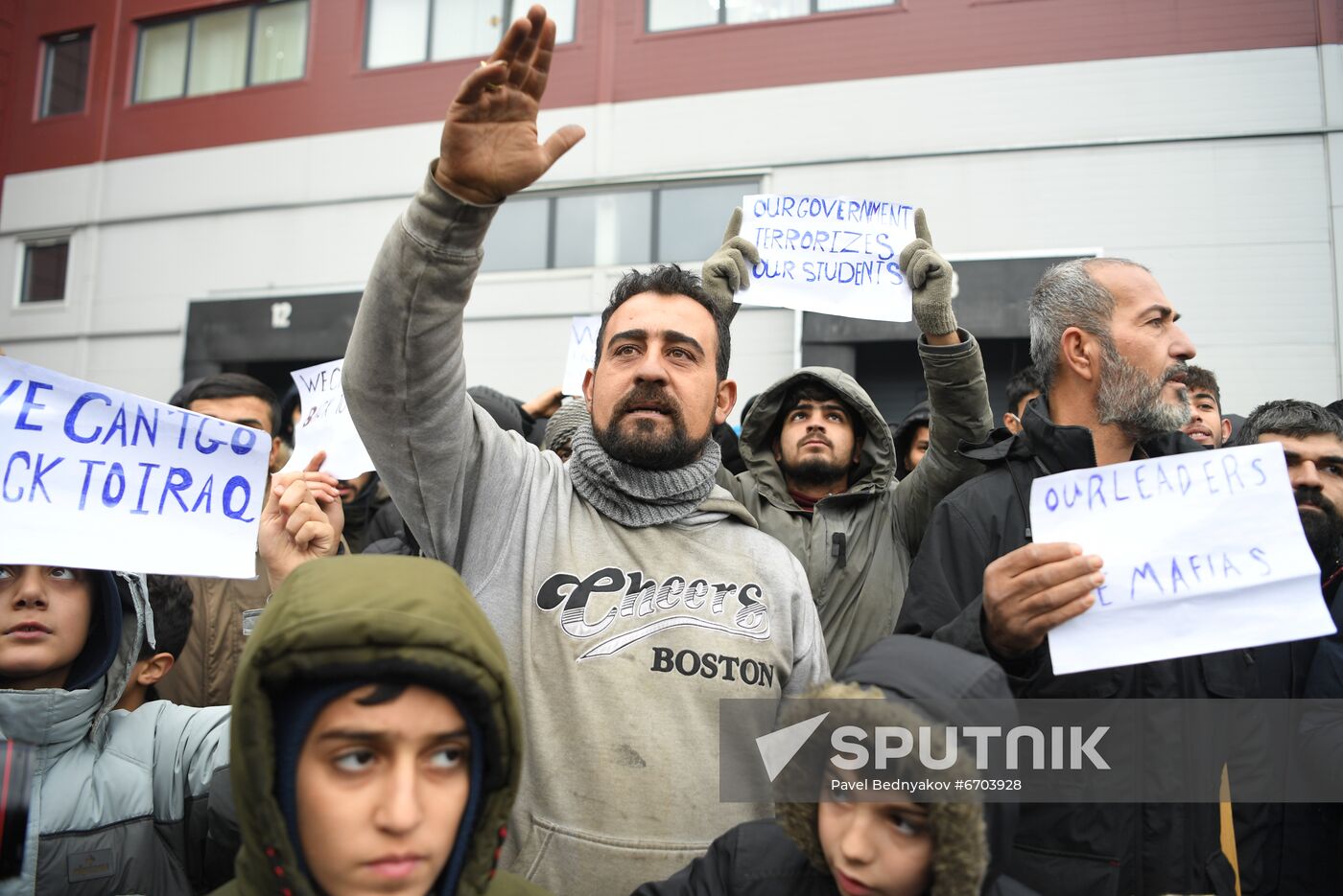 Belarus Poland Border Refugees