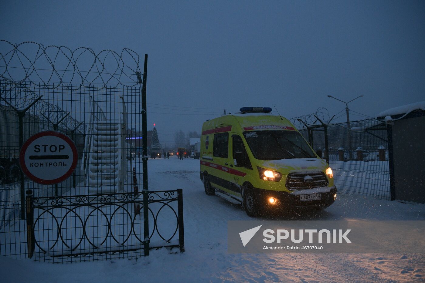 Russia Coal Mine Fire
