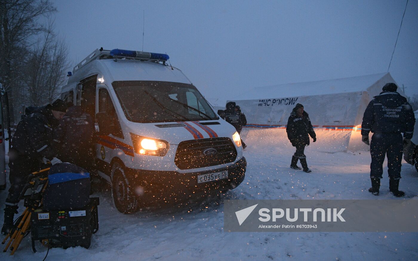 Russia Coal Mine Fire