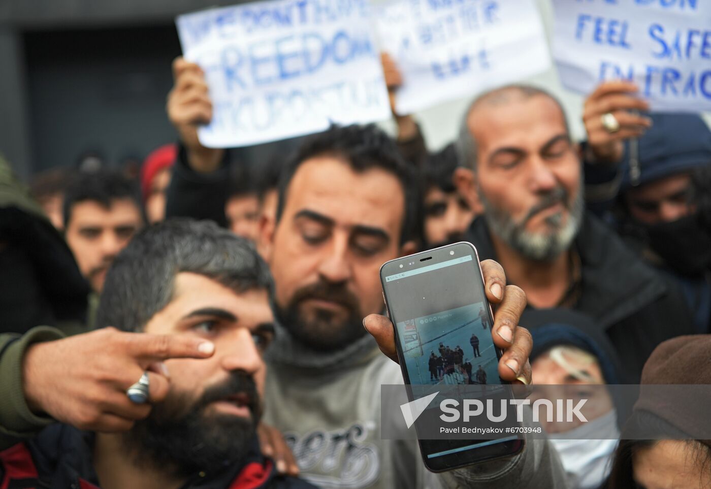 Belarus Poland Border Refugees