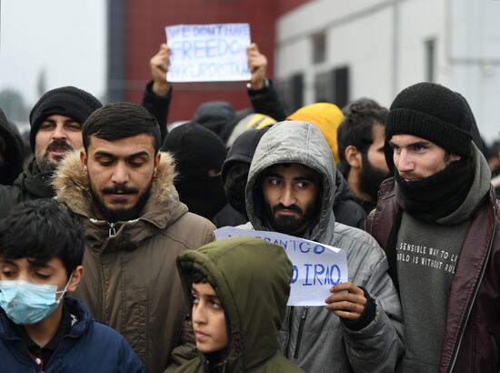 Belarus Poland Border Refugees