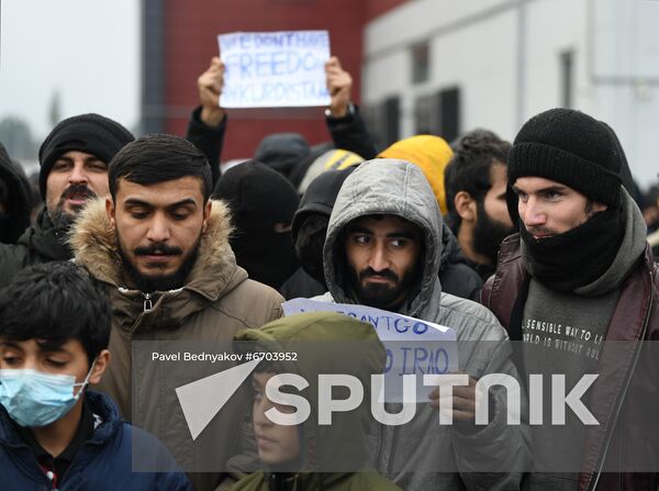Belarus Poland Border Refugees