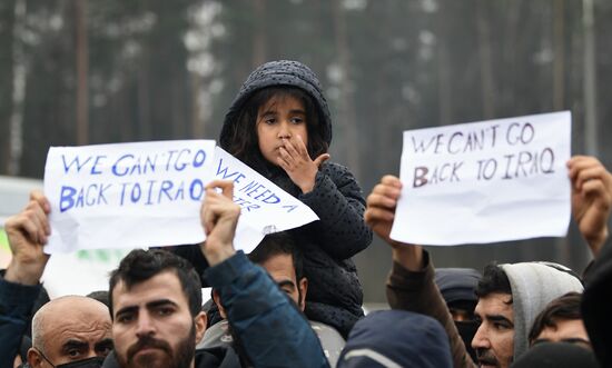 Belarus Poland Border Refugees