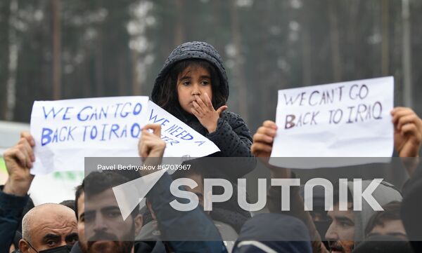Belarus Poland Border Refugees