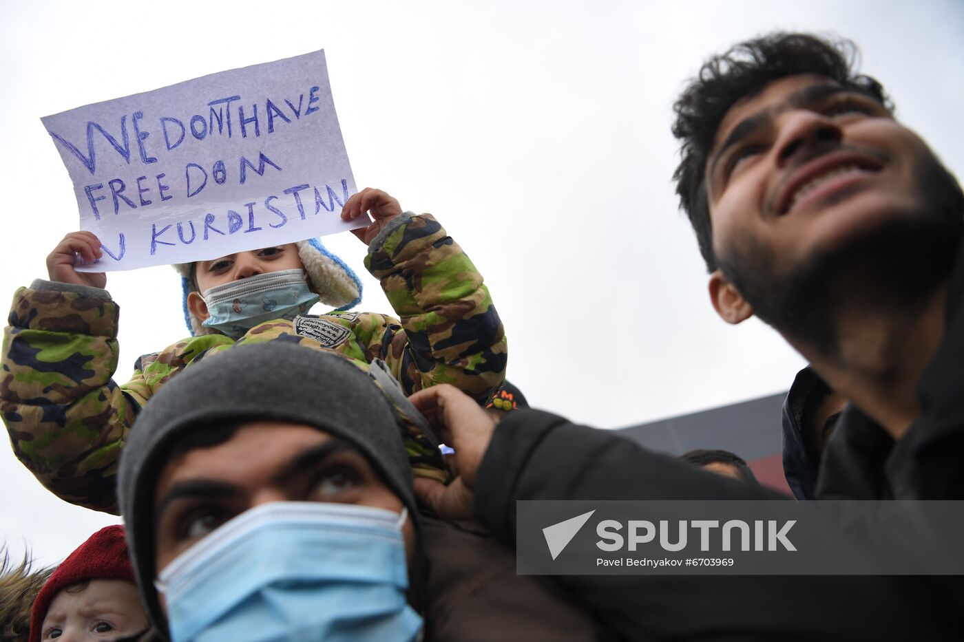 Belarus Poland Border Refugees