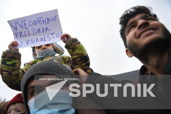 Belarus Poland Border Refugees