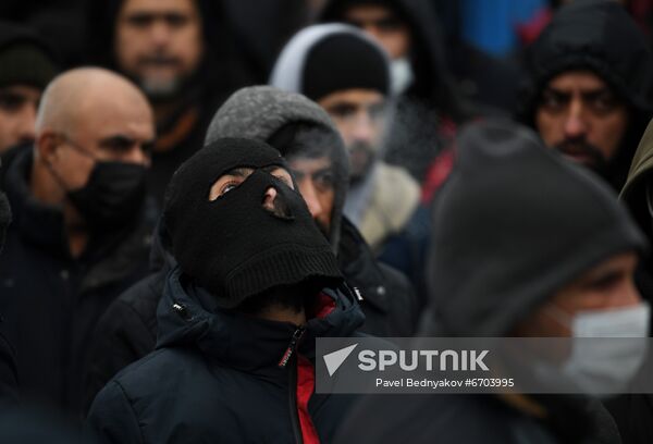 Belarus Poland Border Refugees