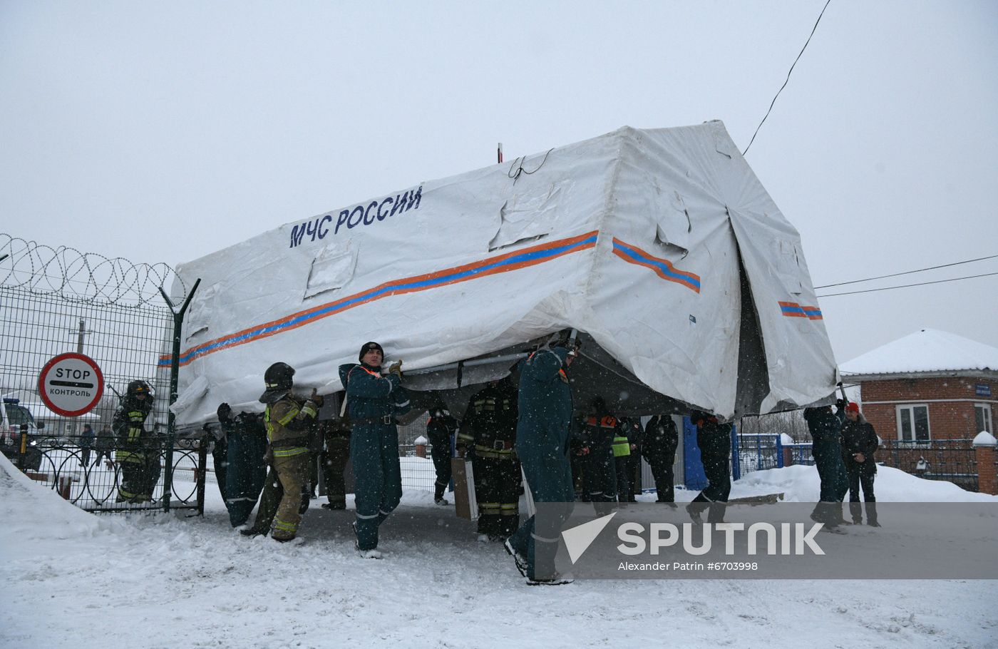 Russia Coal Mine Fire