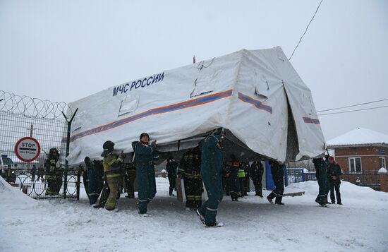 Russia Coal Mine Fire