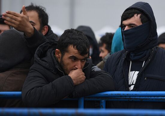 Belarus Poland Border Refugees