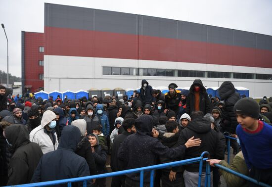 Belarus Poland Border Refugees