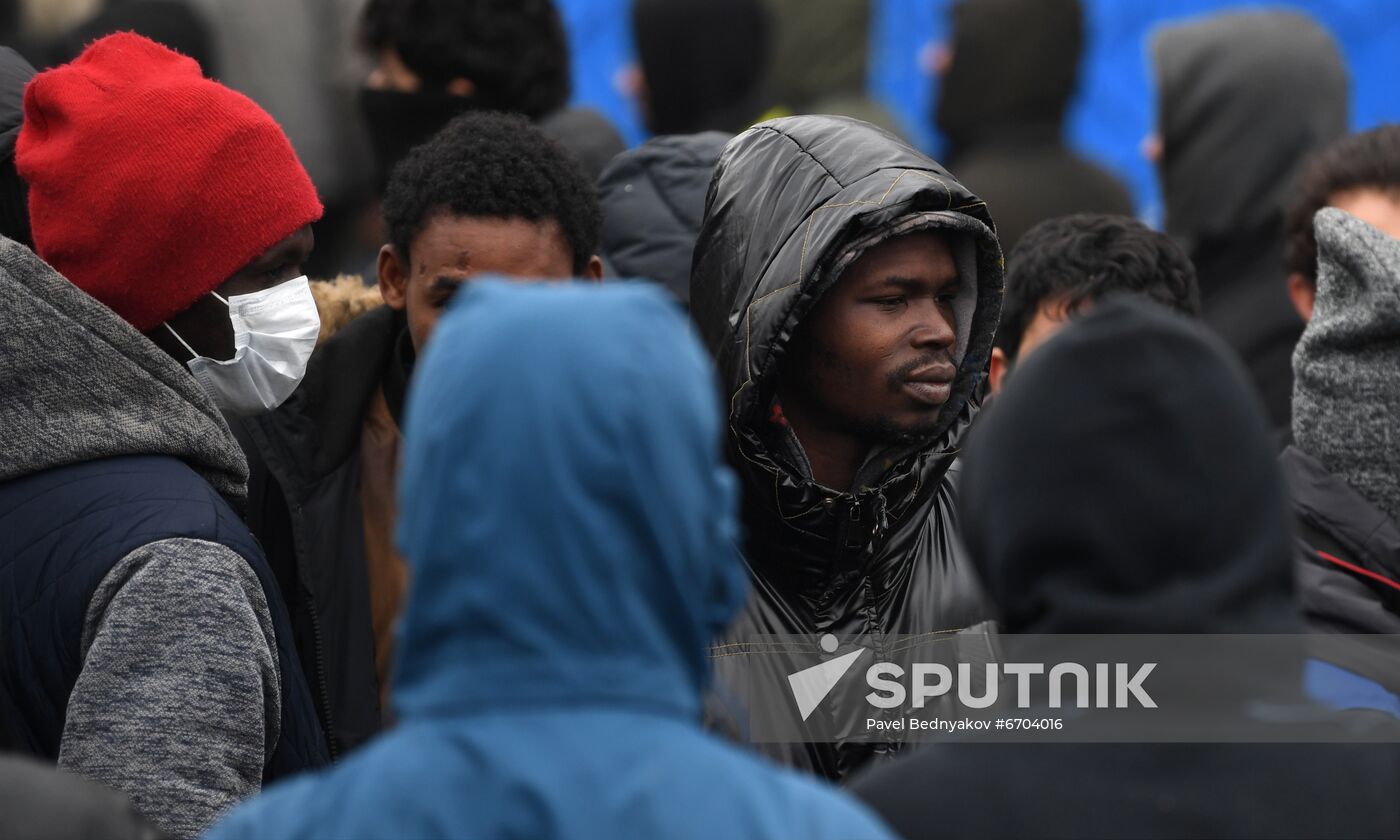 Belarus Poland Border Refugees